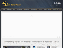Tablet Screenshot of classicalaskacharters.com
